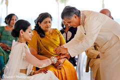 Indian bride at a pre-wedding celebration. Indian bride at a pre-wedding celebration.