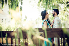 Cute indian couple outdoor portrait. Cute indian couple outdoor portrait.