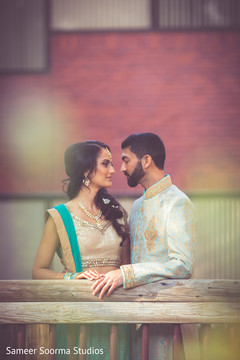 Gorgeous shot of indian bride and groom. Gorgeous shot of indian bride and groom.