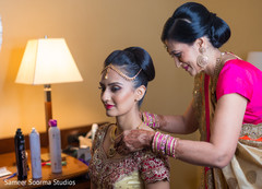 Stunning bride getting ready for her big day. Stunning bride getting ready for her big day.