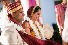 Indian Bride and Groom at Fusion Indian Wedding Indian Bride and Groom at Fusion Indian Wedding