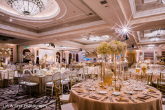 Floral and Decor at Indian Wedding Reception Ballroom Floral and Decor at Indian Wedding Reception Ballroom
