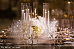 Floral and Decor at Indian Wedding Reception Ballroom Floral and Decor at Indian Wedding Reception Ballroom