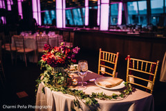Indian wedding reception tablescape Indian wedding reception tablescape