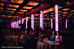 Purple lighting Indian reception Purple lighting Indian reception