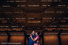 Bride and groom indoor portrait Bride and groom indoor portrait