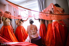 South asian bridal veil