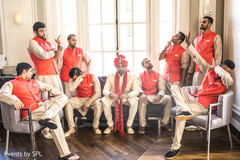 Groomsmen posing Groomsmen posing