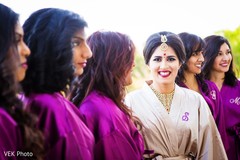 Dazzling indian bride and bridesmaids getting ready. Dazzling indian bride and bridesmaids getting ready.