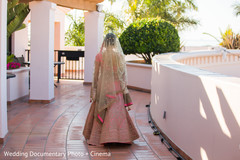 Lovely shot of maharani walking to meet her raja Lovely shot of maharani walking to meet her raja