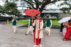 Indian groom getting ready for Baraat Indian groom getting ready for Baraat