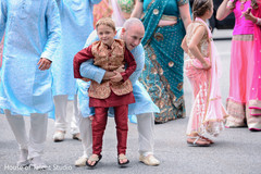 Guests ready for Indian wedding