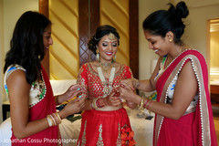Indian Bride Getting Ready Indian Bride Getting Ready