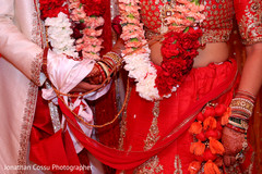 Indian Bride and Groom Wedding Day Portrait Indian Bride and Groom Wedding Day Portrait