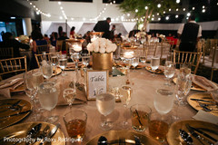 Table setting for Indian wedding reception Table setting for Indian wedding reception
