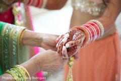Indian bride wearing bangles Indian bride wearing bangles