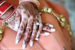 Indian bride wearing a ring and bangles Indian bride wearing a ring and bangles