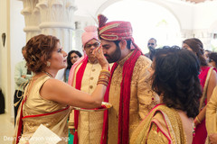 Indian wedding milni ceremony. Indian wedding milni ceremony.