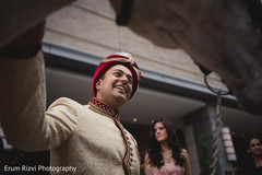 Indian groom's baraat. Indian groom's baraat.
