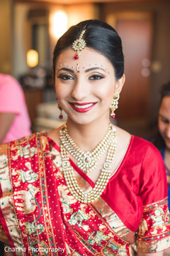 Indian Bride Wedding Day Portrait Indian Bride Wedding Day Portrait