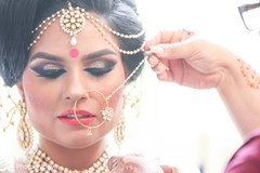 Bridal portrait - matha patti and nathni jewelry Bridal portrait - matha patti and nathni jewelry