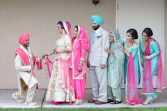Indian family wedding portrait Indian family wedding portrait