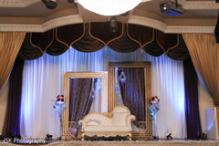 Midnight blue and gold reception decor Midnight blue and gold reception decor