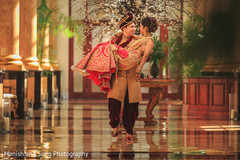 Indian Bride and Groom Wedding Day Portrait Indian Bride and Groom Wedding Day Portrait