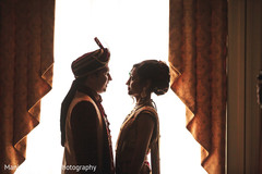 Indian Bride and Groom Wedidn Day Portrait Indian Bride and Groom Wedidn Day Portrait