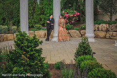 Indian Bride and Groom Reception Portrait Indian Bride and Groom Reception Portrait
