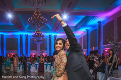 Indian Bride and Groom Reception Portrait Indian Bride and Groom Reception Portrait