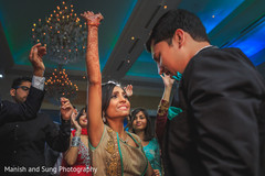 Indian Bride and Groom Reception Portrait Indian Bride and Groom Reception Portrait