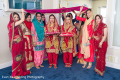 Double brides at Sikh wedding ceremony Double brides at Sikh wedding ceremony
