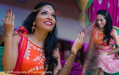 Lovely maharani during mehndi party Lovely maharani during mehndi party