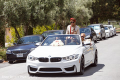 Indian groom during baraat Indian groom during baraat
