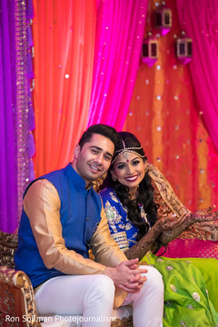 Maharani and Raja at the Mehndi party. Maharani and Raja at the Mehndi party.