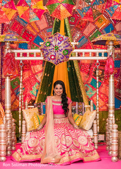Mesmerizing indian bride in a Sankheda Swing. Mesmerizing indian bride in a Sankheda Swing.