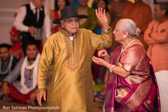Lovely guests dancing at the sangeet. Lovely guests dancing at the sangeet.