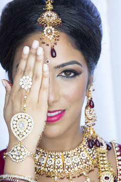 Dazzling maharani. Dazzling maharani.