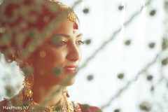 Indian bride dreamy portrait. Indian bride dreamy portrait.