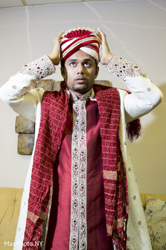 Raja getting ready for this big day. Raja getting ready for this big day.