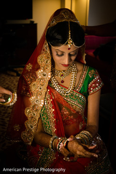 Maharani in bridal lengha Maharani in bridal lengha