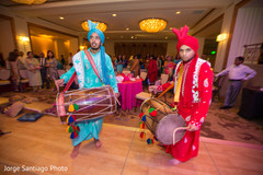 Dhol Performance at Sangeet Night Dhol Performance at Sangeet Night