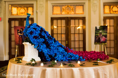 Peacock floral decor Peacock floral decor