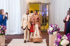 Maharani walking down the aisle Maharani walking down the aisle