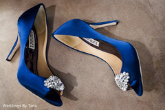 Beautiful royal blue bridal shoes. Beautiful royal blue bridal shoes.