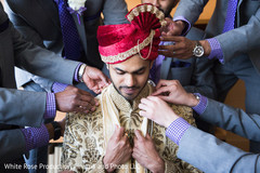 Red and gold turban Red and gold turban