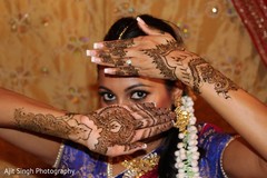 Intricate bridal mehendi design. Intricate bridal mehendi design.
