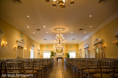 Elegant ceremony venue. Elegant ceremony venue.