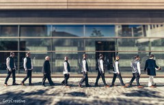 Indian groom and groomsmen walking at the plaza indian groom fashion,indian wedding shoes,indian groomsmen fashion,indian wedding outfits